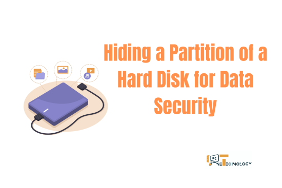 Hiding a Partition of a Hard Disk