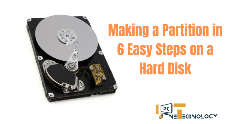 Making a Partition on a Hard Disk